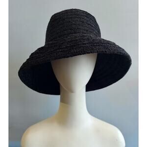 BETMAR New York Black Bucket Hat Womens sz OS
